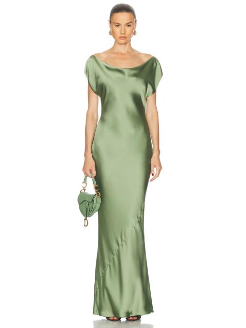 Cap Sleeve Maria Gown