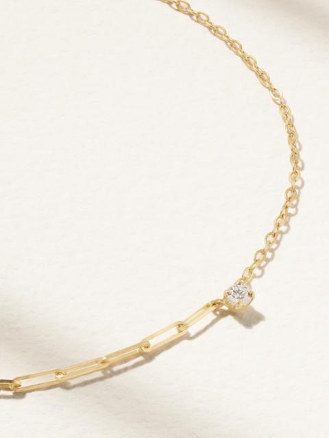 18-karat Gold Diamond Necklace
