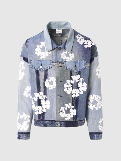 DENIM TEARS CTN WREATH TRUKER JACKET