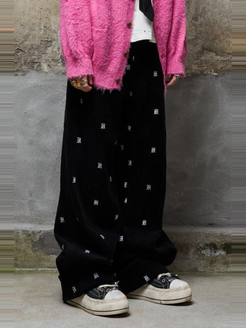 R13 ALLOVER CHINO - BLACK