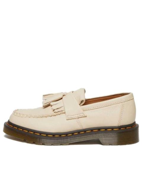 (WMNS) Dr.Martens Adrian Virginia Leather Tassel Loafers 'Parchment Beige' 22760292