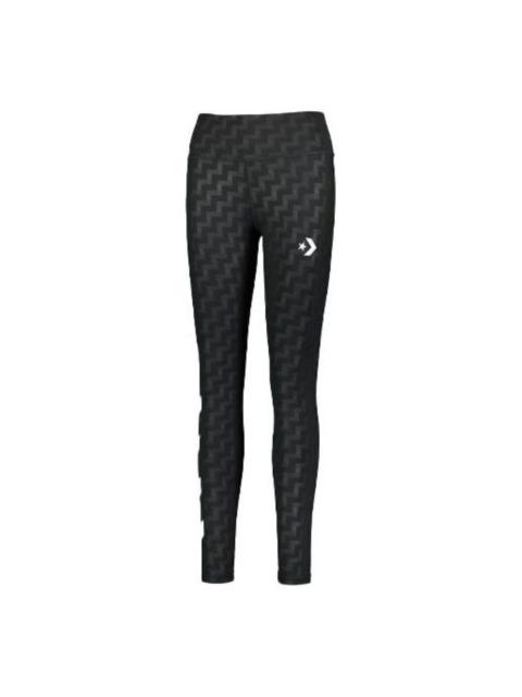 (WMNS) Converse Voltage Leggings 'Black White' 10017650-A01