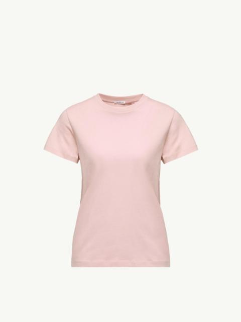 Embroidered Logo Cotton T-Shirt