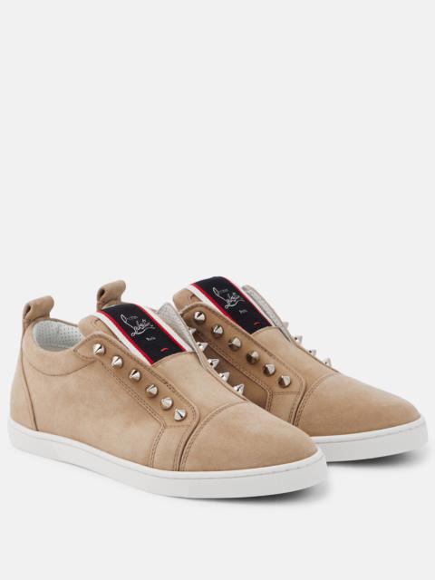 Fav Fique A Vontade suede sneakers