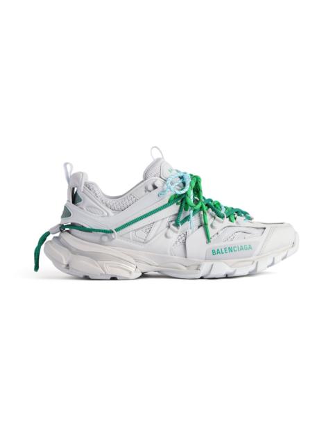 Men's Track Trail Laces Sneaker in Grey/green/blue
