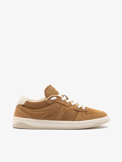George Sneaker In Peanut Suede and Ivory Leather