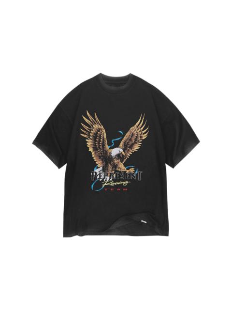 Represent Racing Team Eagle T-Shirt Vintage Black