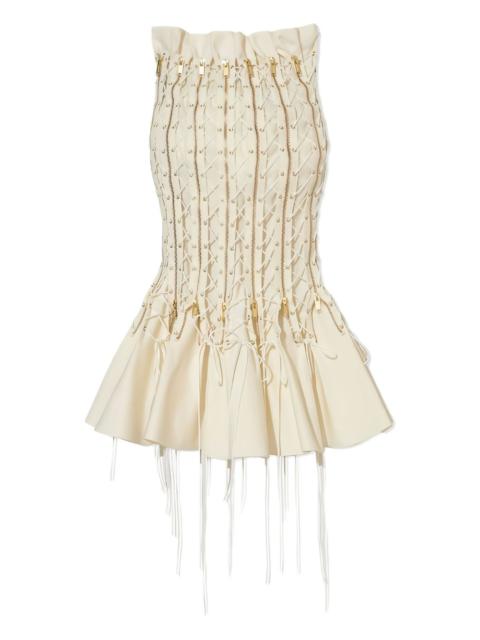 laced corset skirt