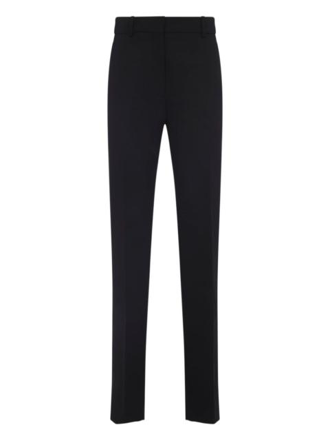 Camargue high-waisted straight-leg trousers