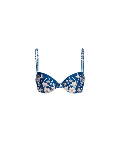 Magdalena Ribbons Bikini Top