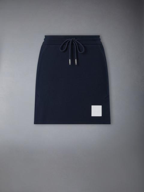 CLASSIC LOOPBACK JERSEY MINI SKIRT