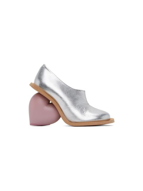 Silver Mini Love Boots