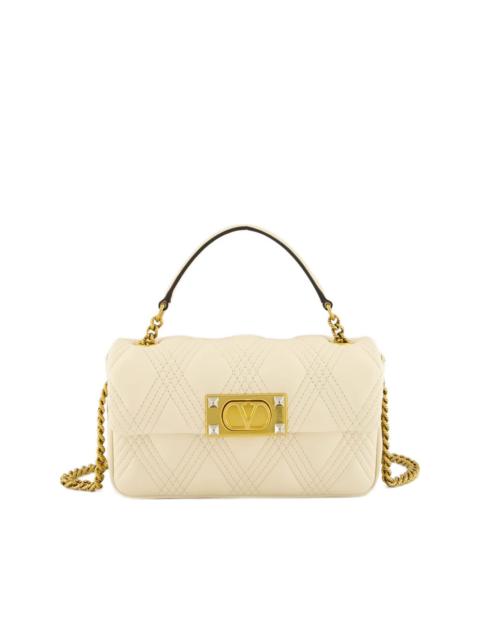 Quiltie 67 leather shoulder bag