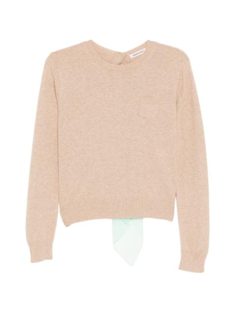 patch pocket knitwear