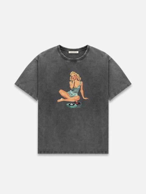 Pin Up II Washed Grey T-Shirt