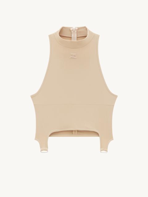 TECH JERSEY SUSPENDERS TANK TOP