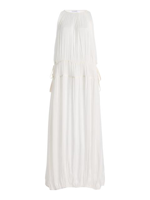 Cremona Balloon Dress white