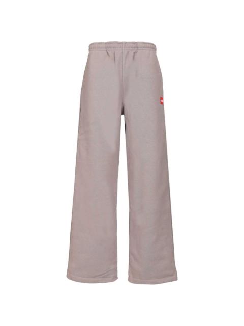 Red Box logo-patch trousers