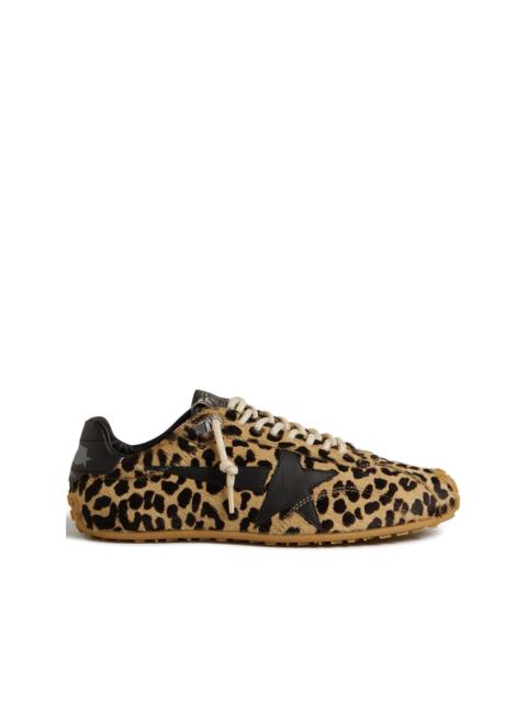 Marathon Speed leopard-print sneakers