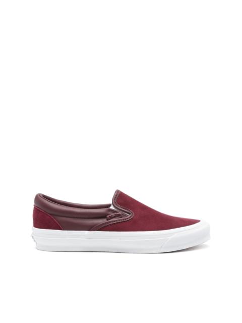 OG slip-on suede sneakers