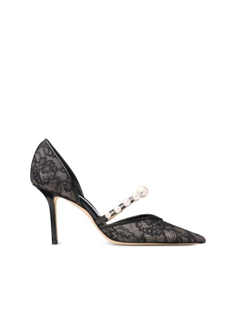 85mm Aurelie lace pumps