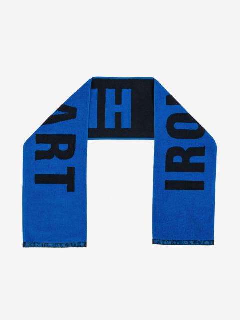 IRON HEART SMALL IMABARI TOWEL - BLUE/BLACK