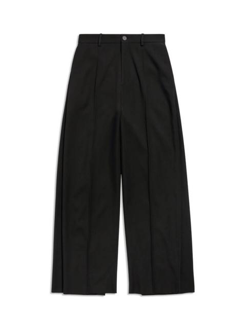 Double Front Pants in Black