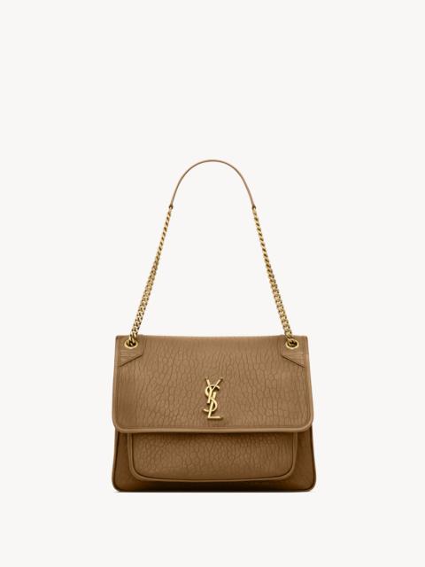 NIKI LARGE IN GRAINED LAMBSKIN