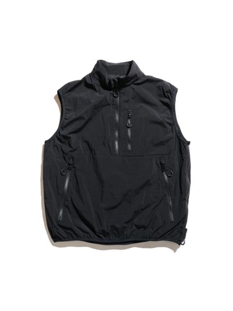 Nylon Typewriter Vest Black