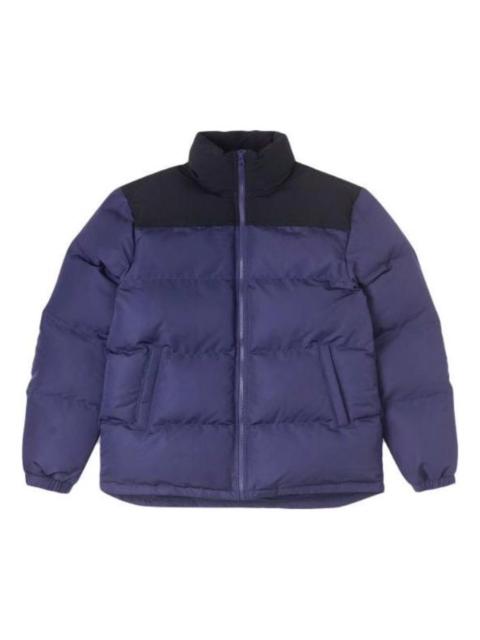 Converse Colorblock Down Jacket 'Purple Black' 10020541-A06