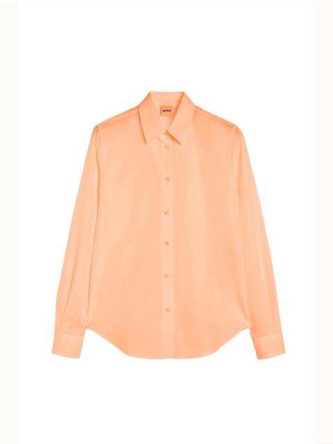 Long Sleeve Mod Shirt - Orange