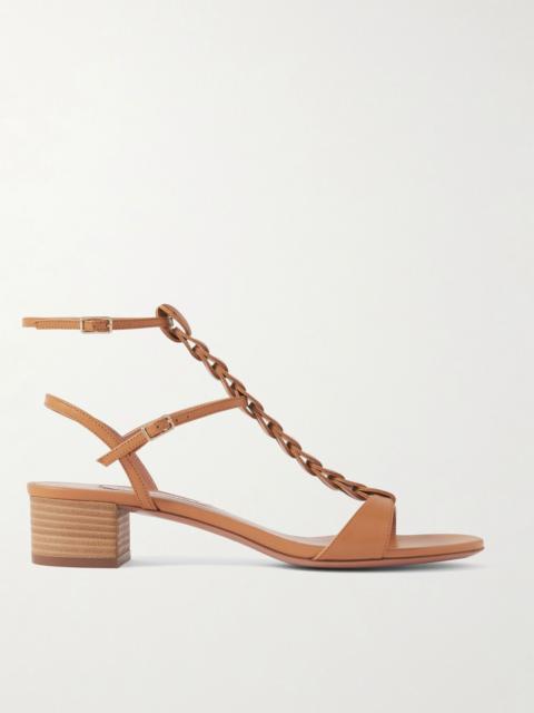 Destiny Gladiator 35 braided leather sandals Tan