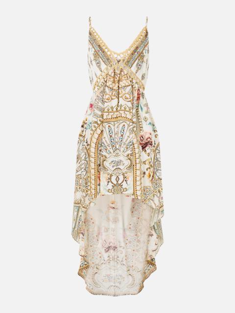 STRAPPY HIGH LOW DRESS WITH POCKETS