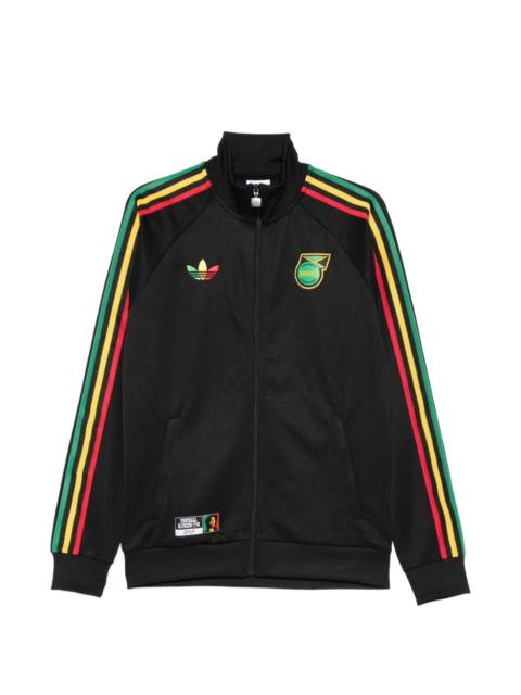 x Jamaica x Bob Marley Originals striped zipped jacket
