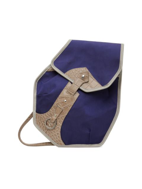 Blue & Brown Solva Bag