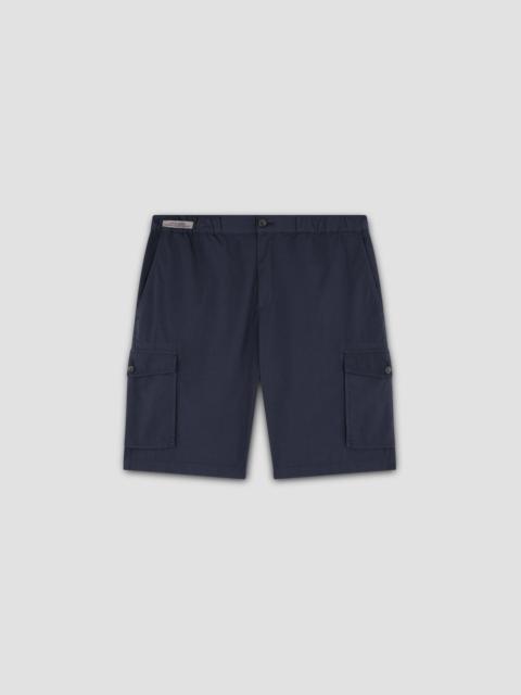 CARGO BERMUDA IN ULTRALIGHT POPLIN COTTON
