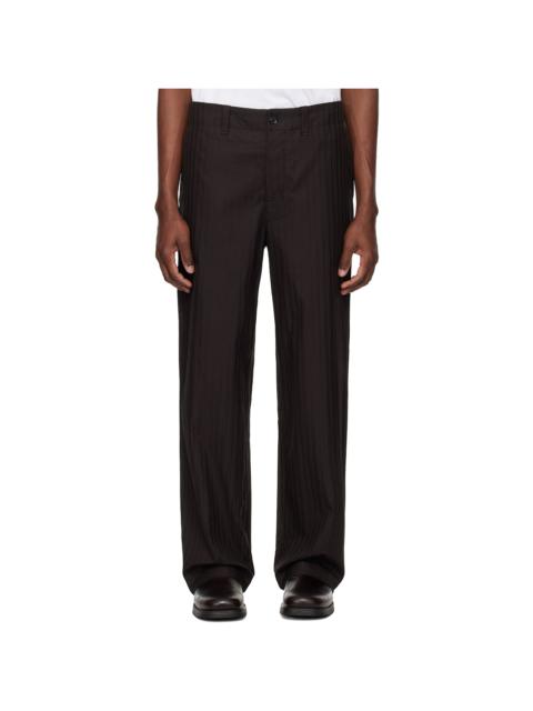 Brown Twill Trousers