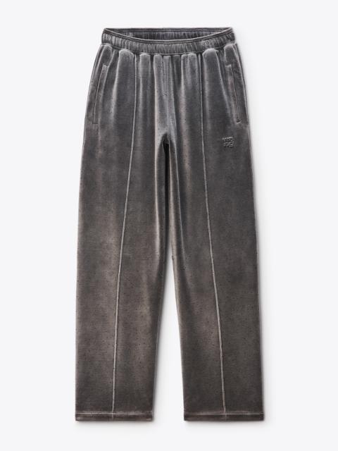 Mid-Rise Belted Sweatpant in Terry Oversized