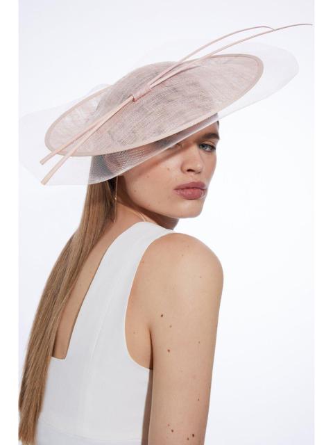 Layered Mesh Detail Headband Fascinator