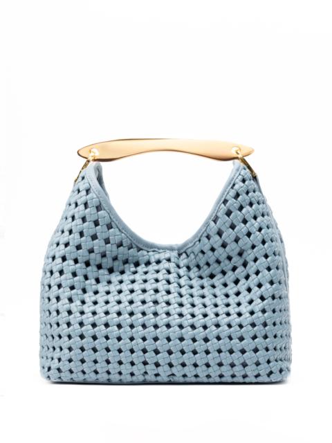 Boomerang Woven Leather Arctic Blue