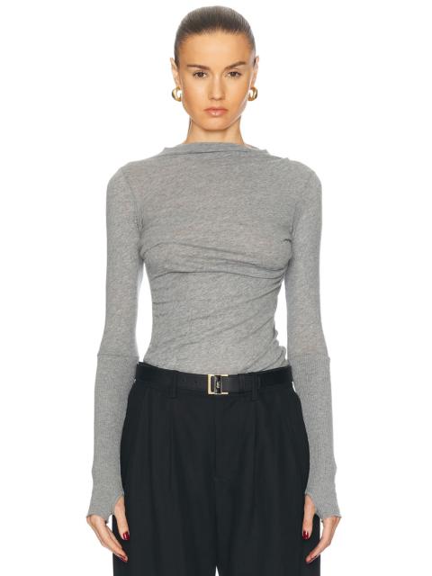 Cashmere Twist Top