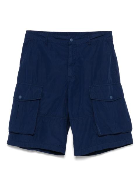 flap-pocket cargo shorts