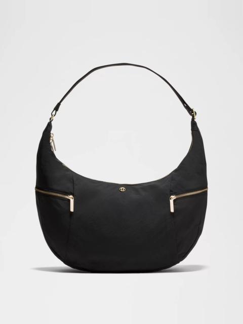 Large Slouchy Sling Bag 13L *Metal Hardware