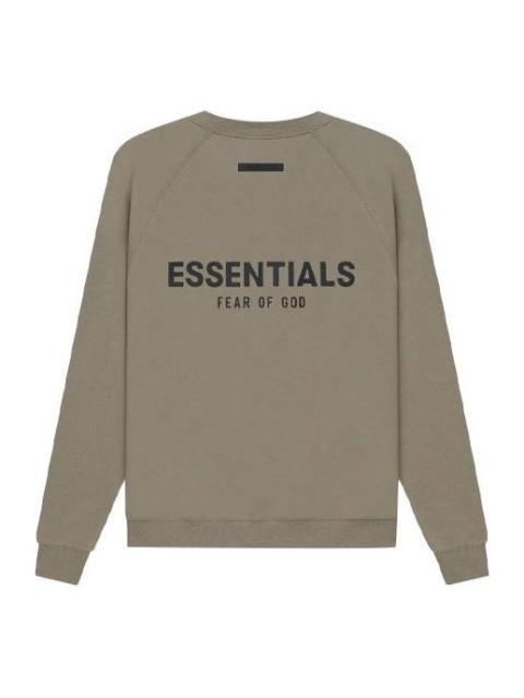 Fear of God Essentials SS21 Pull-Over Crewneck Taupe FOG-SS21-591
