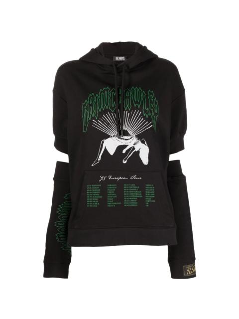 Grimrawler-print hoodie