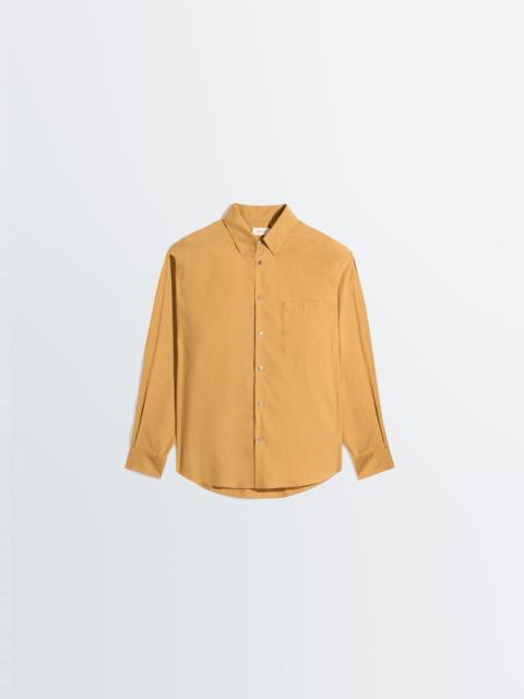REGULAR SHIRT IN WASHED COTTON SILK