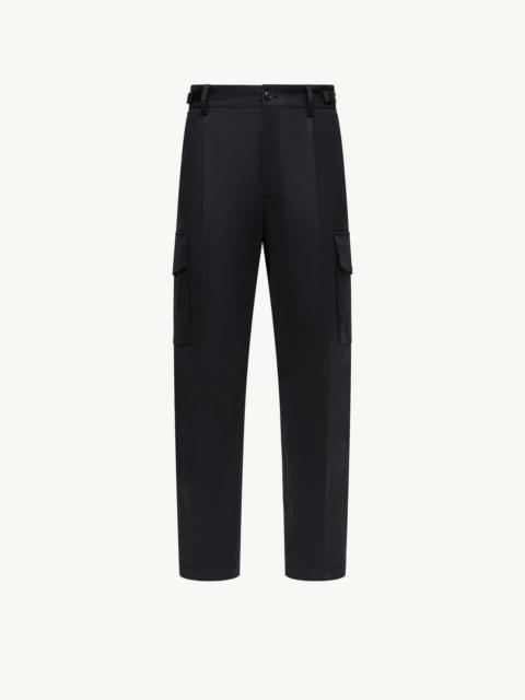 Cotton Gabardine Cargo Pants