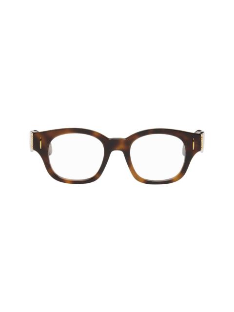 Brown Anagram Glasses
