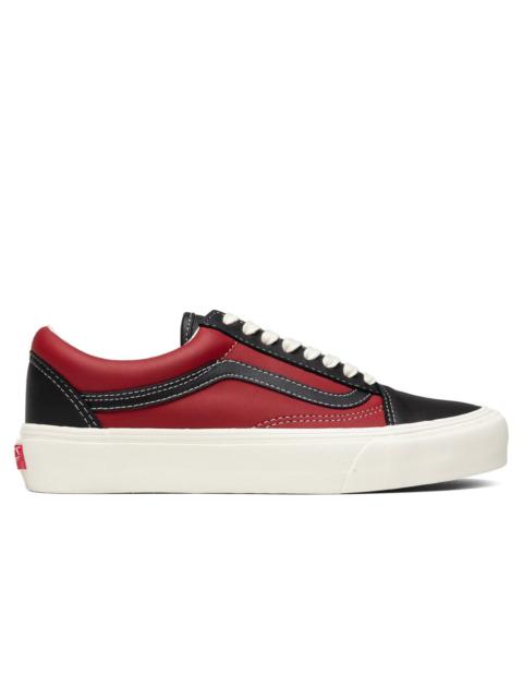 VANS VAULT OLD SKOOL VLT LX - BLACK/CHILI PEPPER