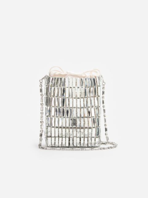 Silver Crystal Mini Bag